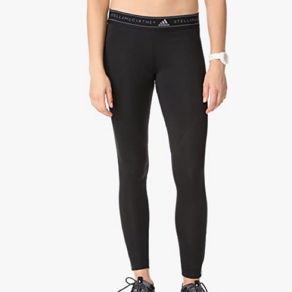 Adidas by Stella McCartney Run Leo Tight in Black size medium - Picture 5 of 12